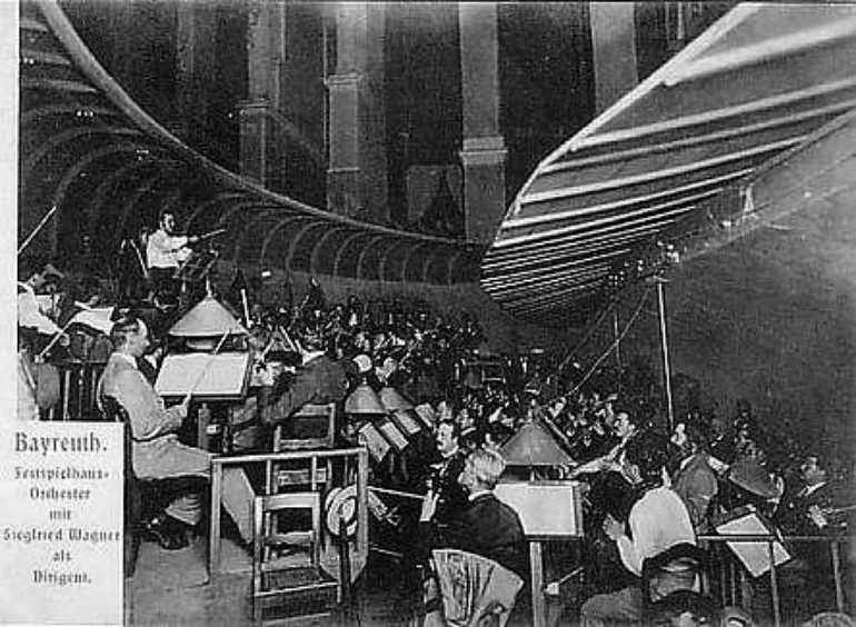 Bayreuth Festival Theater orchestra pit