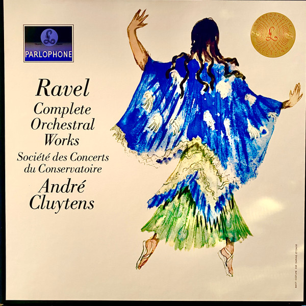 Ravel Orchestral Works Cluytens Parlophone EMI Columbia