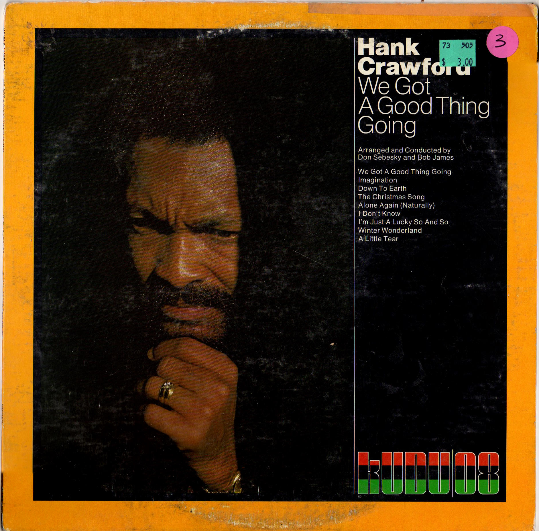 Hank Crawford Kudu LP We Got A Good Thing Going George Bensonm