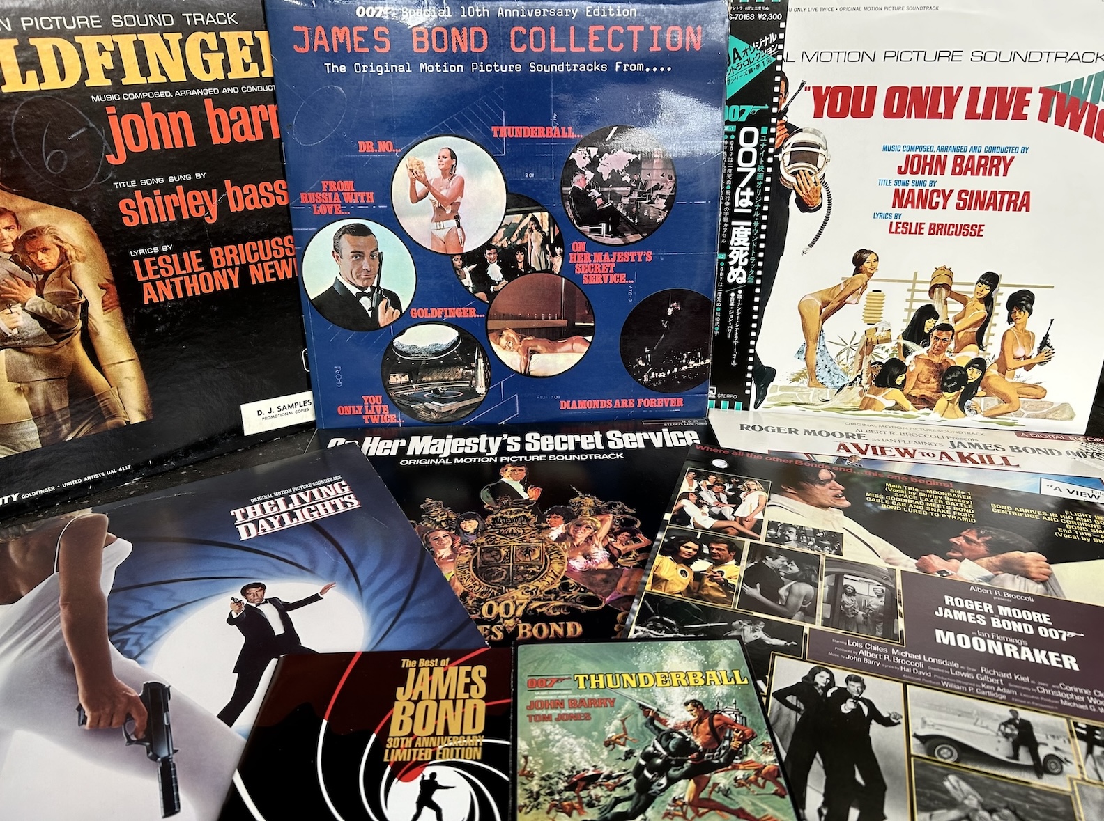 James Bond soundtrack albums