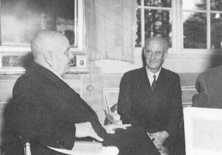 Furtwängler with Jean Sibelius