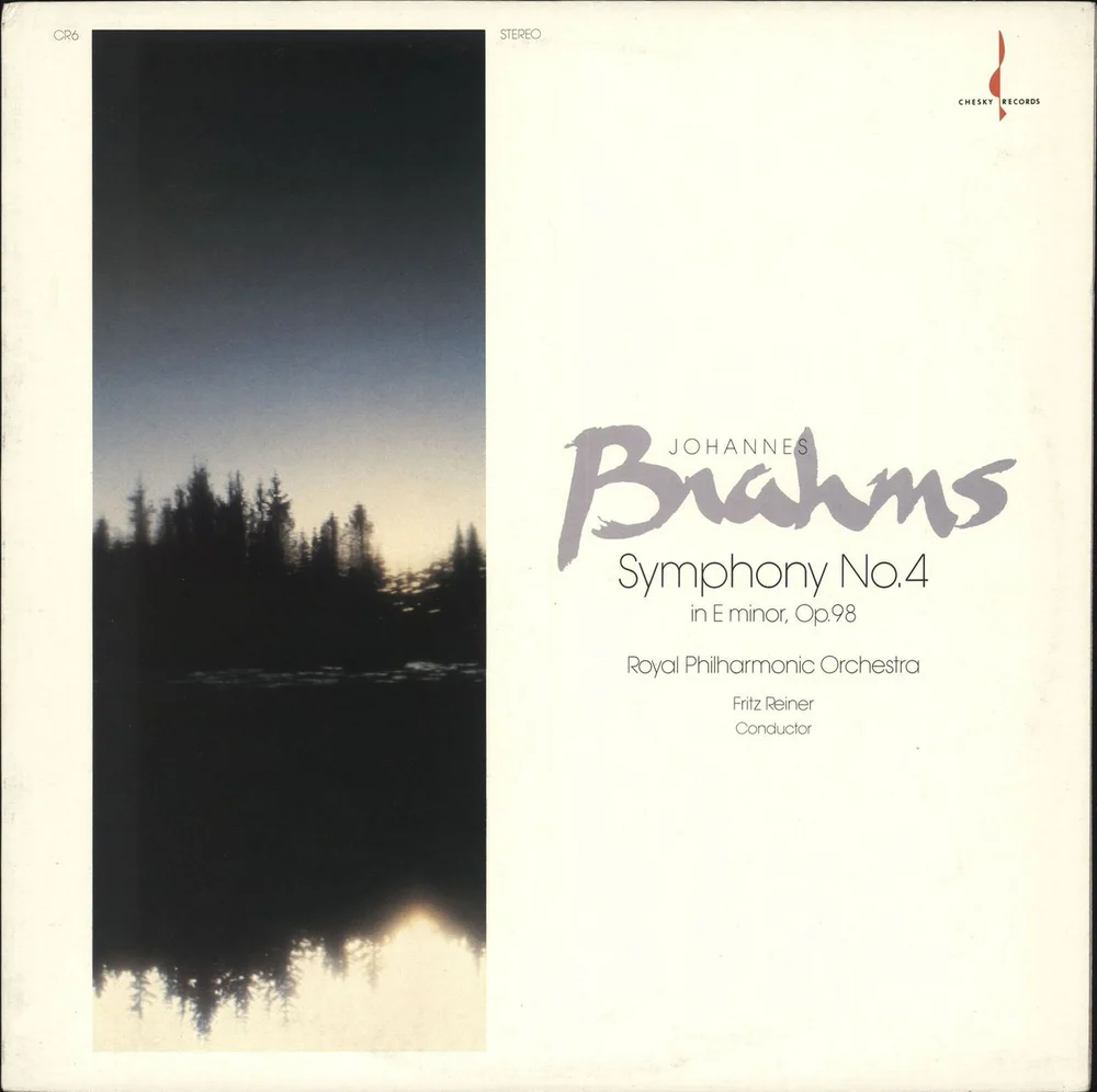 Brahms Symphony 4 Reiner Chesky records