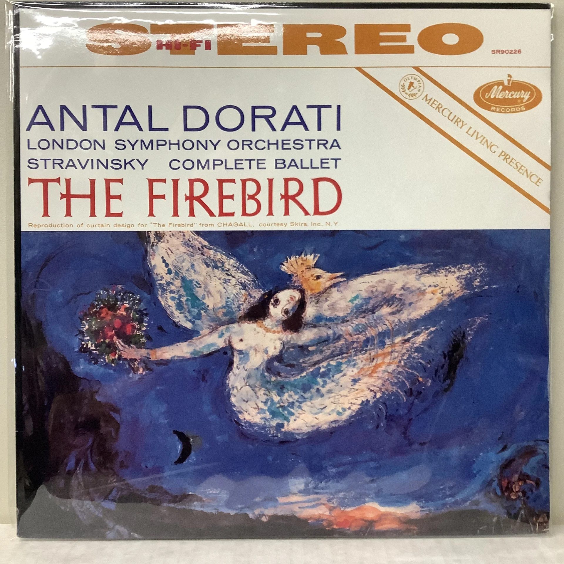 Dorati Stravinsky Firebird Classic Records