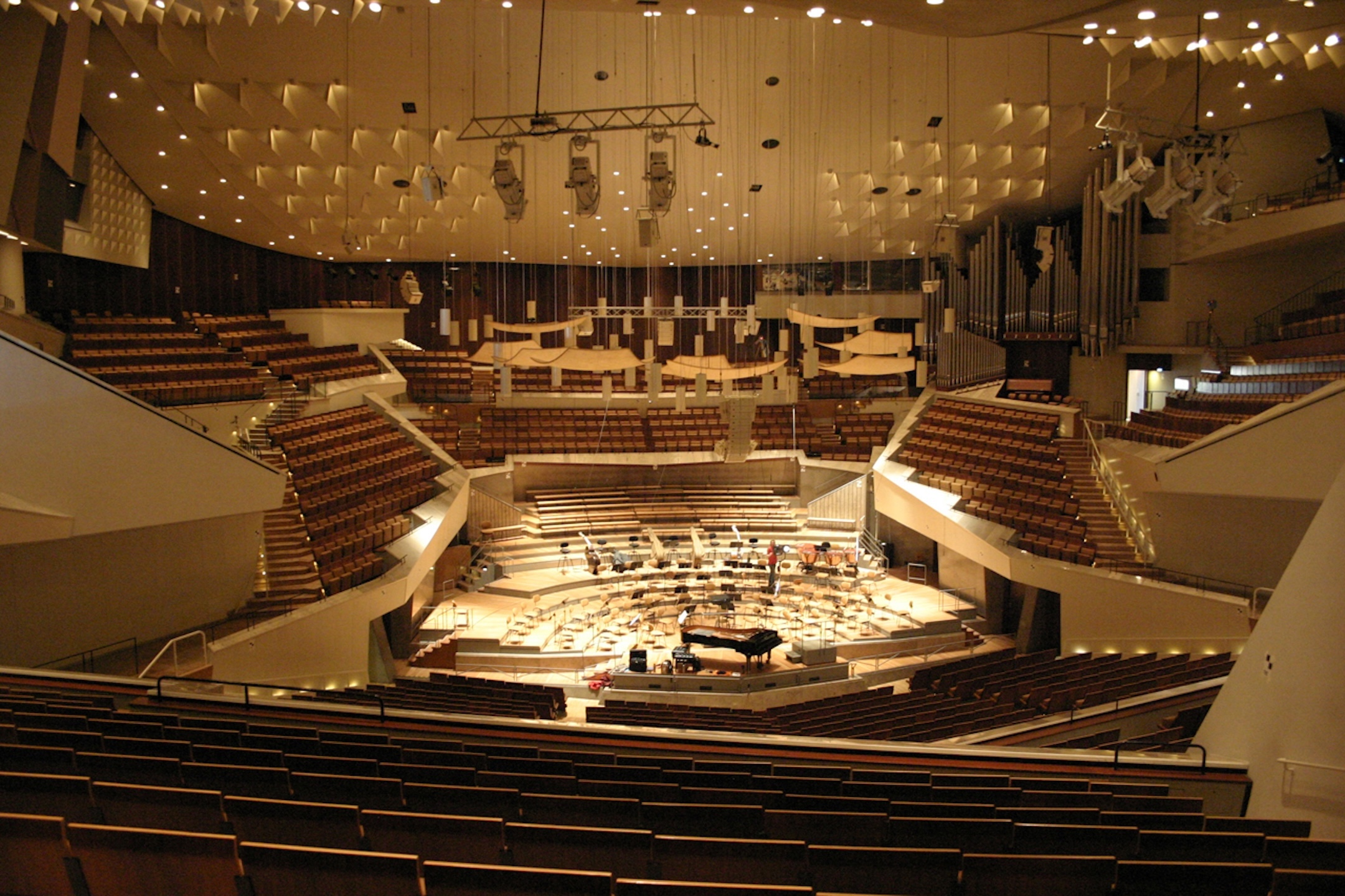 Berlin Philharmonie interior