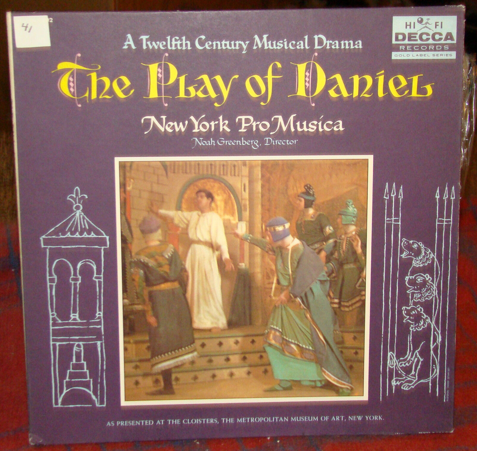 The Play of Daniel - Original Decca LP