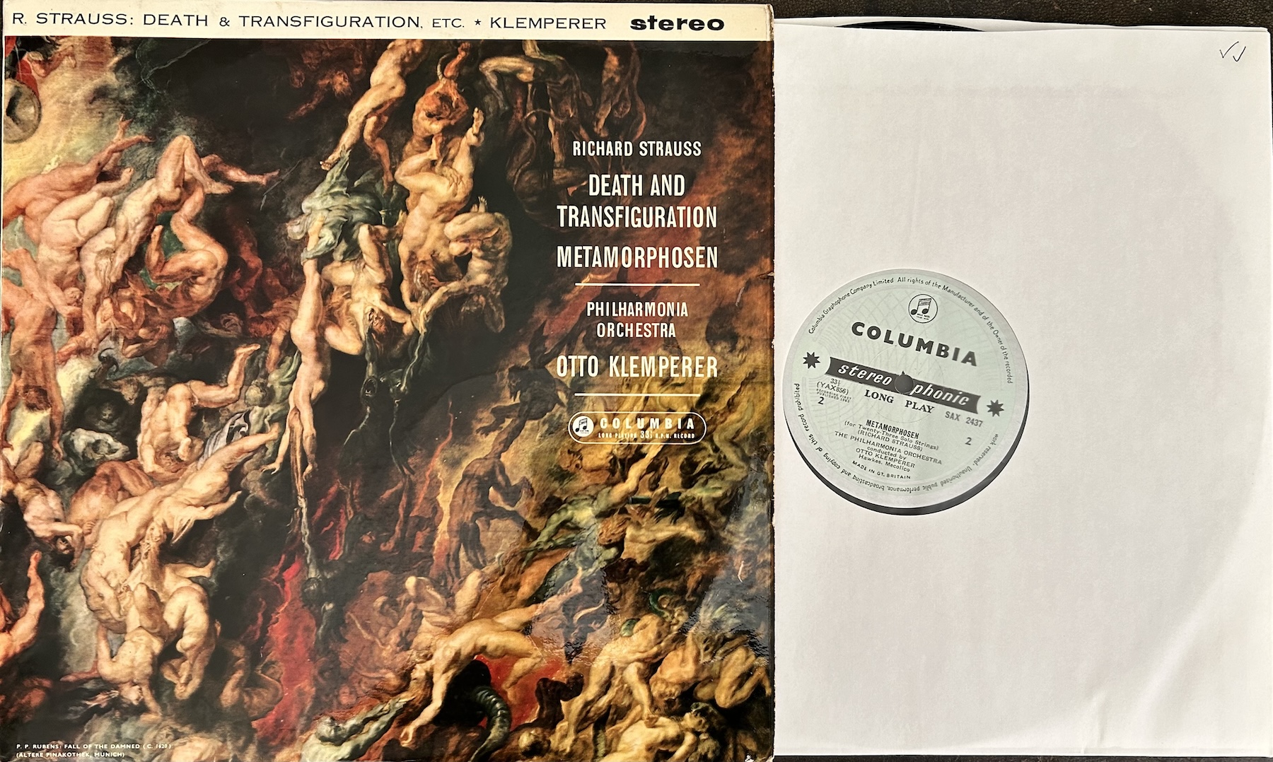 Strauss Death and Transfiguration metamorphose Klemperer