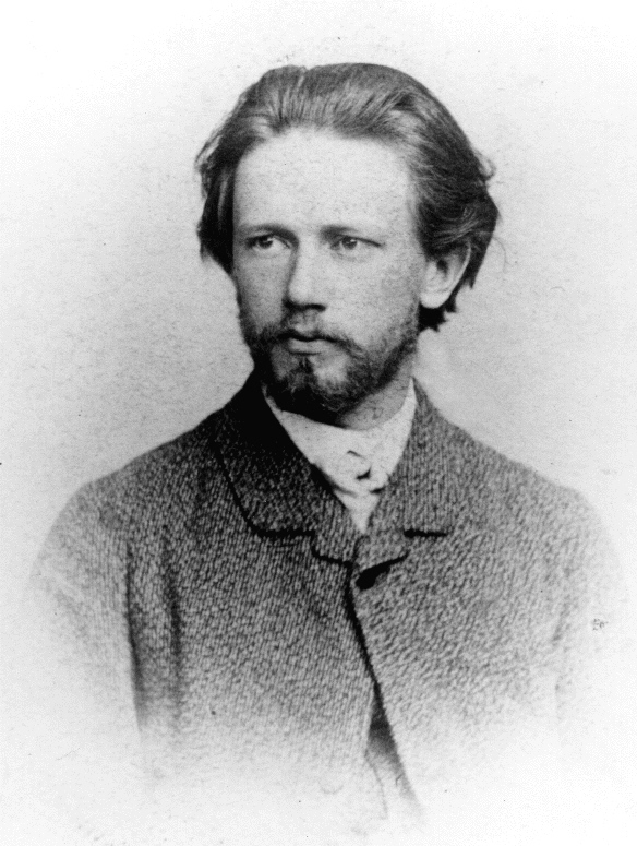 Tchaikovsky near the end of his studies in 1865