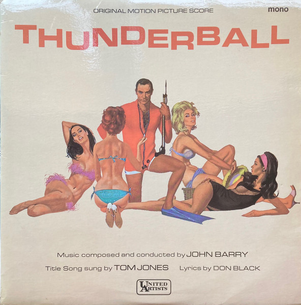 Thunderball First UK Mono pressing, with different artwork