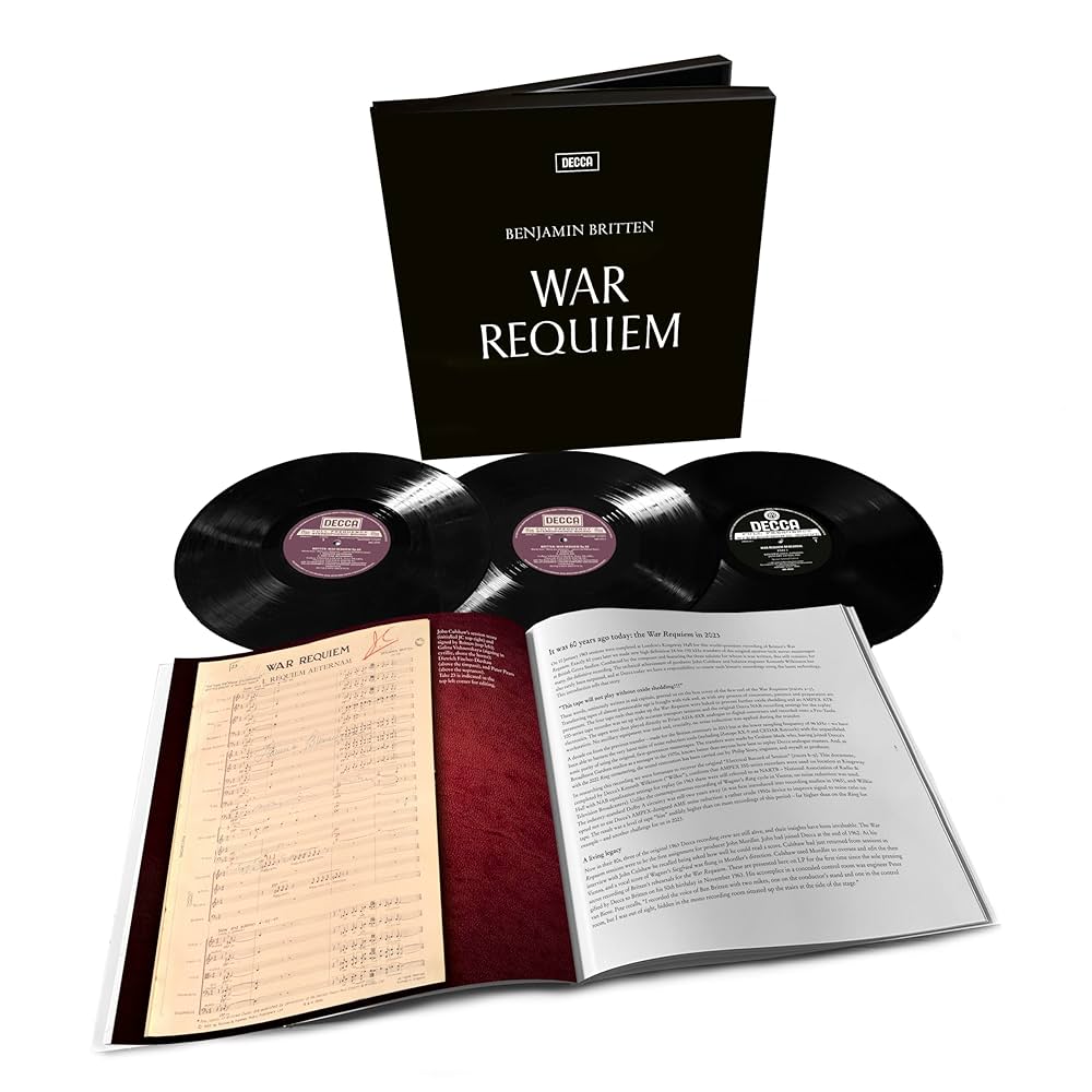 Britten War requiem Decca vinyl reissue